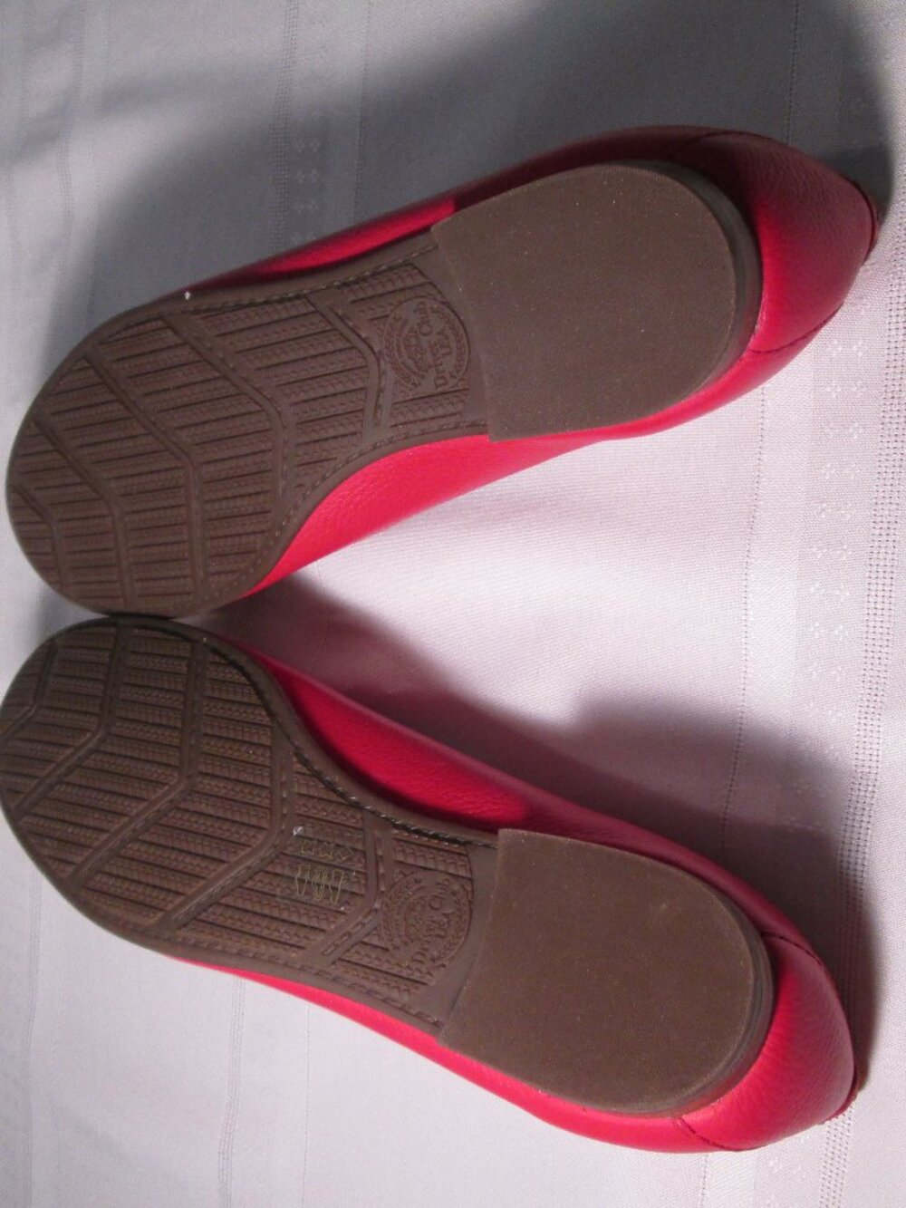 Driver Club USA Leather Made in Brazil Maple Ave Loafer, Red Grainy Sz 11 NWT - Picture 8 of 11